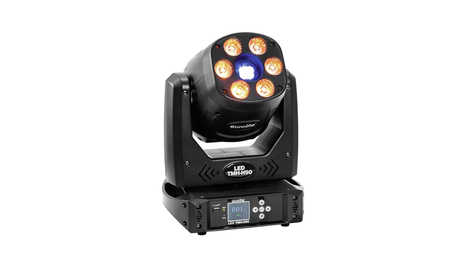EUROLITE LED TMH-H90 Hybrid Moving-Head Spot/Wash COB EUROLITE LED TMH-H90 Hybrid Moving-Head Spot/Wash COB von Eurolite