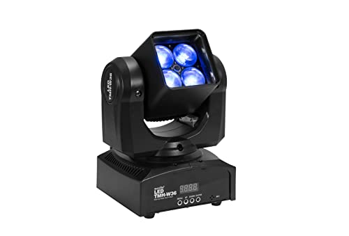 EUROLITE LED TMH-W36 Moving-Head Zoom Wash | Washlight mit 4 starken 9-Watt-LEDs (4in1) und motorischem Zoom von Eurolite