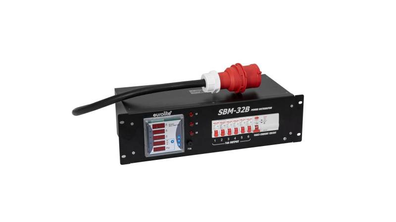 EUROLITE SBM-32B Stromverteiler von Eurolite