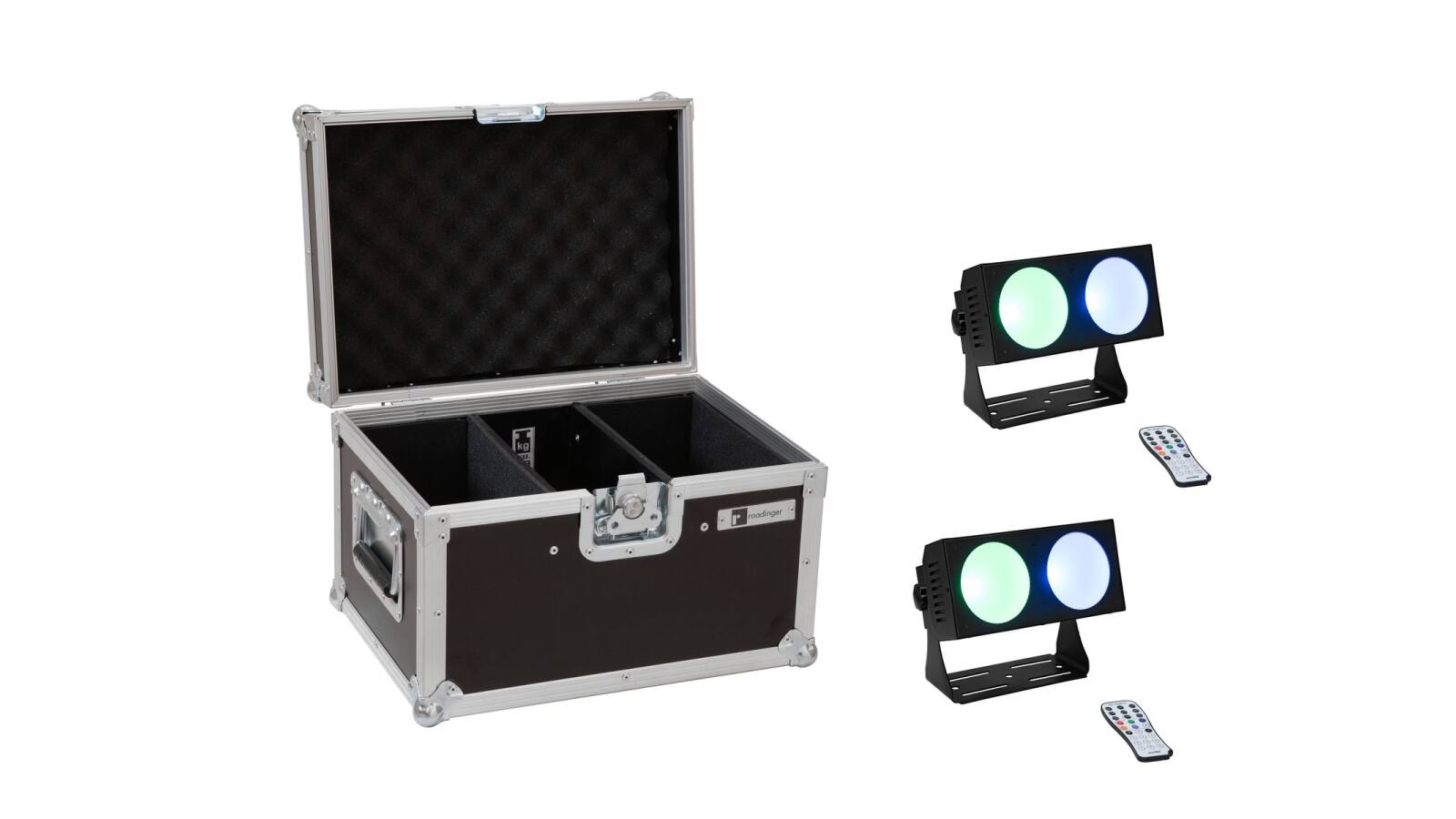 EUROLITE Set 2x LED CBB-2 COB RGB Leiste + Case EUROLITE Set 2x LED CBB-2 COB RGB Leiste + Case von Eurolite