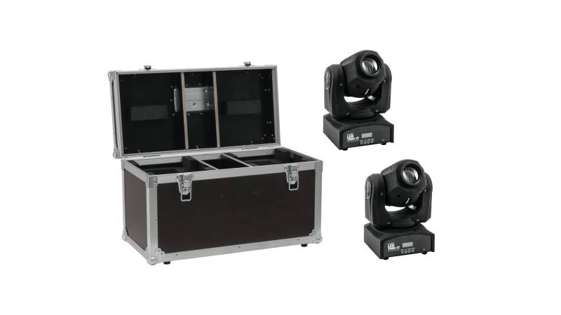 EUROLITE Set 2x LED TMH-17 Spot + Case von Eurolite