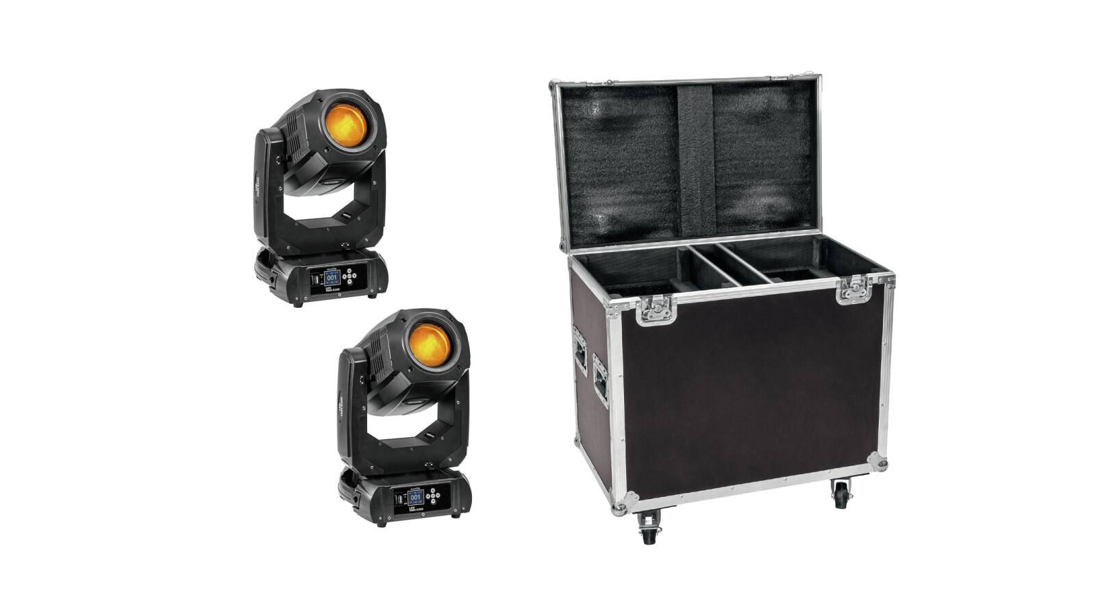 EUROLITE Set 2x LED TMH-S200 + Case EUROLITE Set 2x LED TMH-S200 + Case von Eurolite