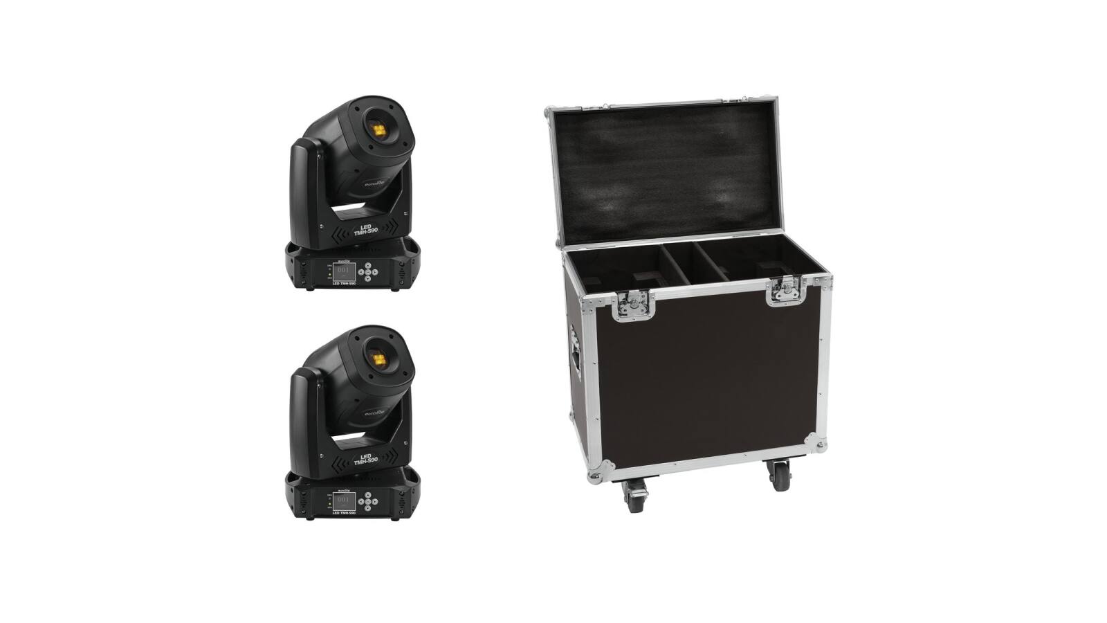 EUROLITE Set 2x LED TMH-S90 + Case EUROLITE Set 2x LED TMH-S90 + Case von Eurolite