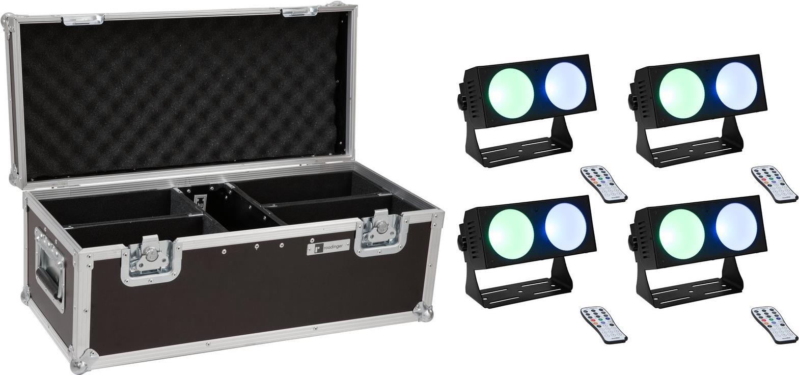 EUROLITE Set 4x LED CBB-2 COB RGB Leiste + Case (20000809) von Eurolite