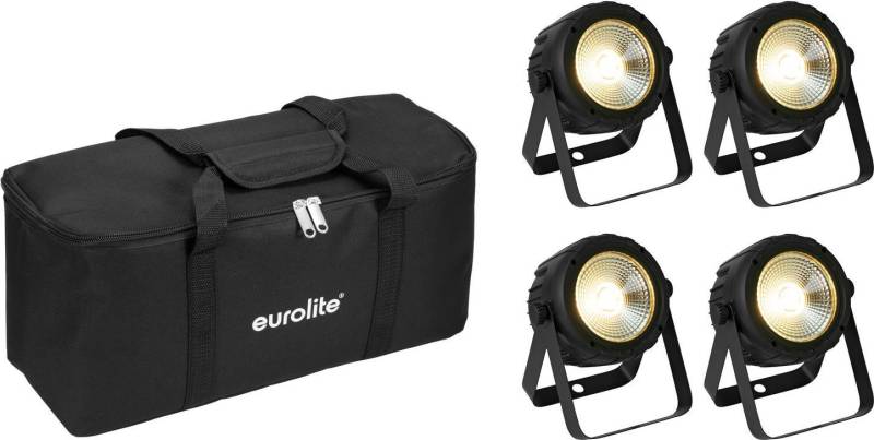EUROLITE Set 4x LED PARty Spot COB + Soft-Bag (20000950) von Eurolite