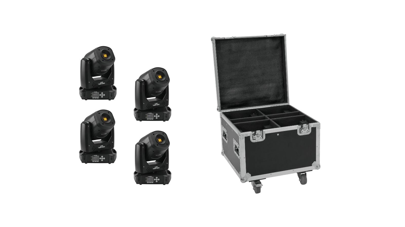 EUROLITE Set 4x LED TMH-S90 + Case EUROLITE Set 4x LED TMH-S90 + Case von Eurolite