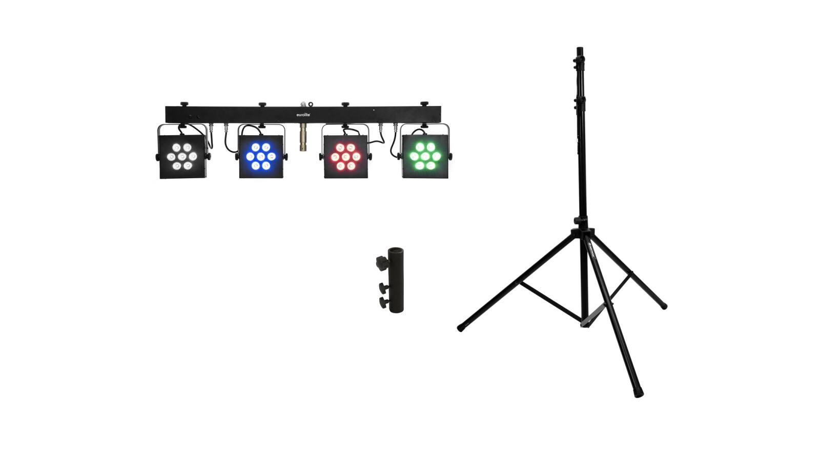 EUROLITE Set LED KLS-3002 + M-4 Boxenhochständer EUROLITE Set LED KLS-3002 + M-4 Boxenhochständer von Eurolite
