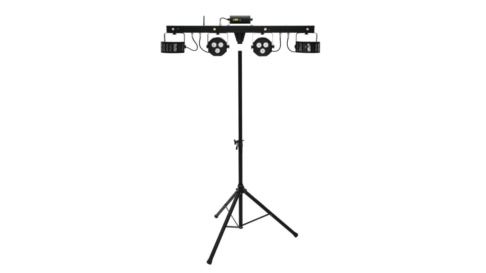 EUROLITE Set LED KLS Laser Bar FX + M-3 Boxenhochständer EUROLITE Set LED KLS Laser Bar FX + M-3 Boxenhochständer von Eurolite