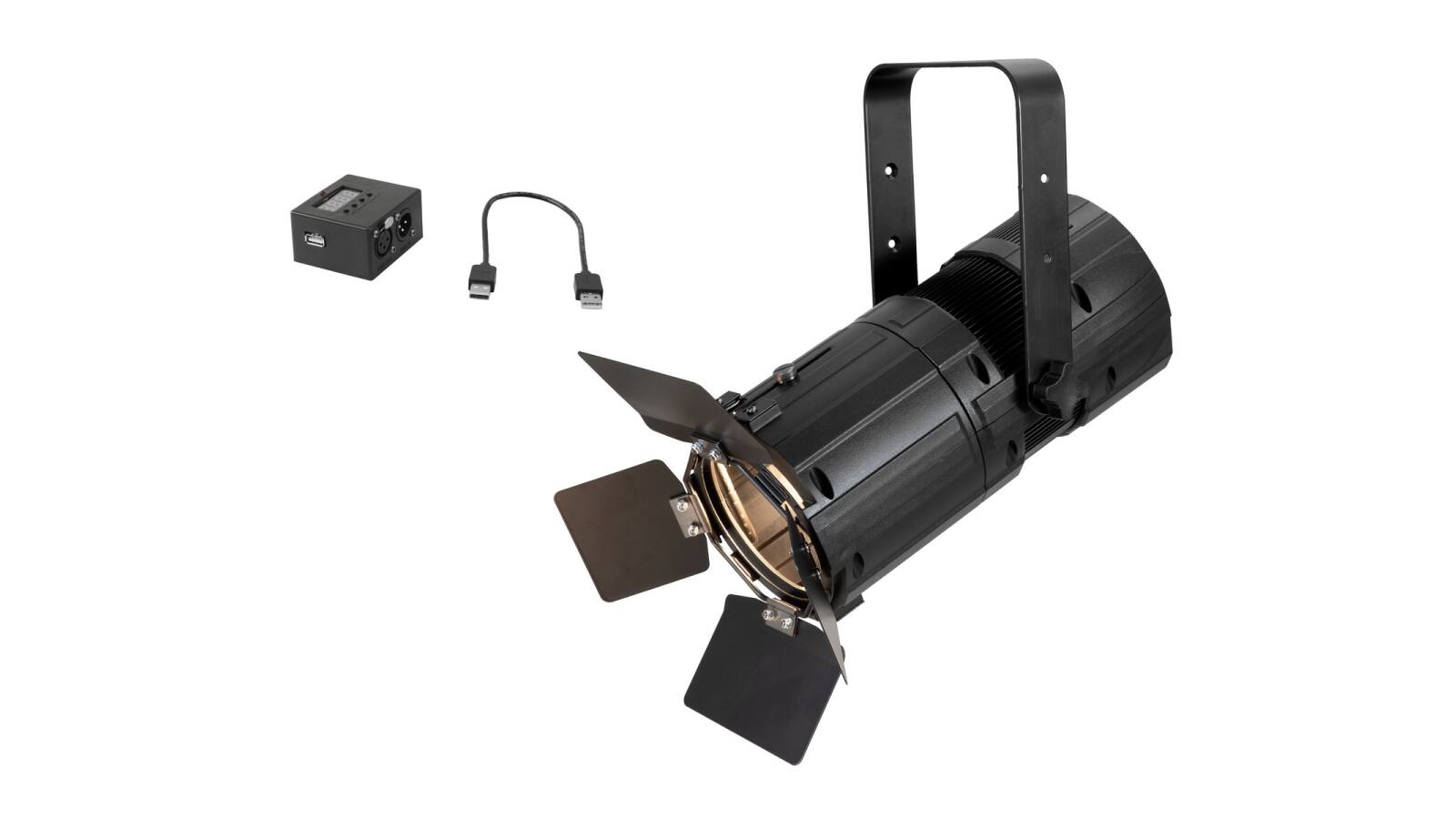 EUROLITE Set LED PFR-50 WW Fresnel Spot + DMX-Interface EUROLITE Set LED PFR-50 WW Fresnel Spot + DMX-Interface von Eurolite