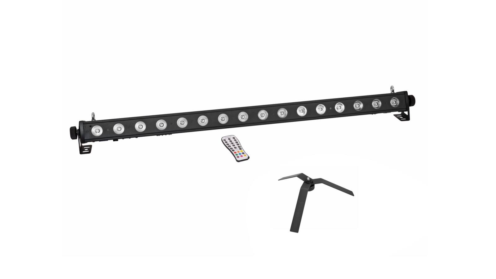 EUROLITE Set LED PIX-16 QCL Leiste + FS-4 Floorstand, Stahl, schwarz EUROLITE Set LED PIX-16 QCL Leiste + FS-4 Floorstand, Stahl, schwarz von Eurolite