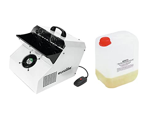 EUROLITE Set SD-201 DMX Seifenblasenmaschine + Seifenblasenkonzentrat für 5l | Extrem leistungsfähige DMX-Seifenblasenmaschine inklusive Seifenblasenkonzentrat EUROLITE Set SD-201 DMX Seifenblasenmaschine + Seifenblasenkonzentrat für 5l | Extrem leistungsfähige DMX-Seifenblasenmaschine inklusive Seifenblasenkonzentrat von Eurolite