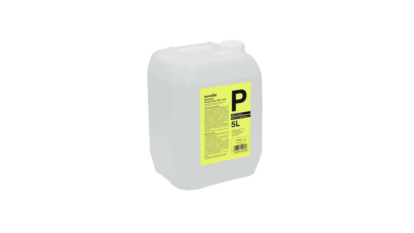 EUROLITE Smoke Fluid -P2D- Profi Nebelfluid 5l EUROLITE Smoke Fluid -P2D- Profi Nebelfluid 5l von Eurolite
