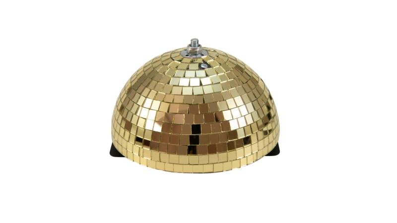 EUROLITE Spiegel-Halbkugel 20cm gold motorisiert von Eurolite