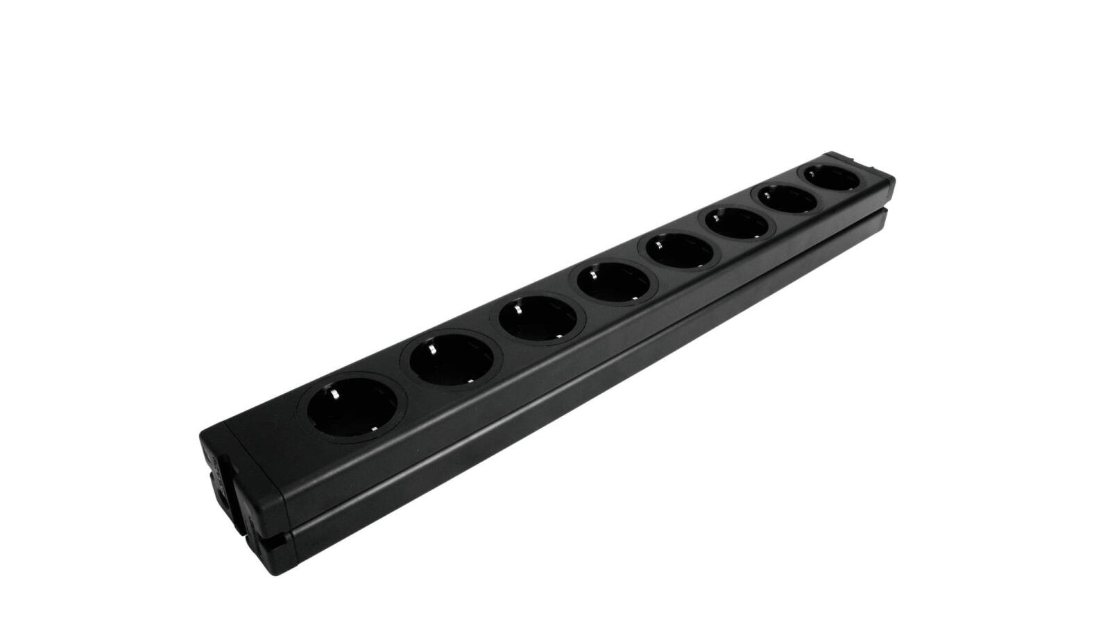 EUROLITE Steckdosenleiste 8-fach ALU sw EUROLITE Steckdosenleiste 8-fach ALU sw von Eurolite