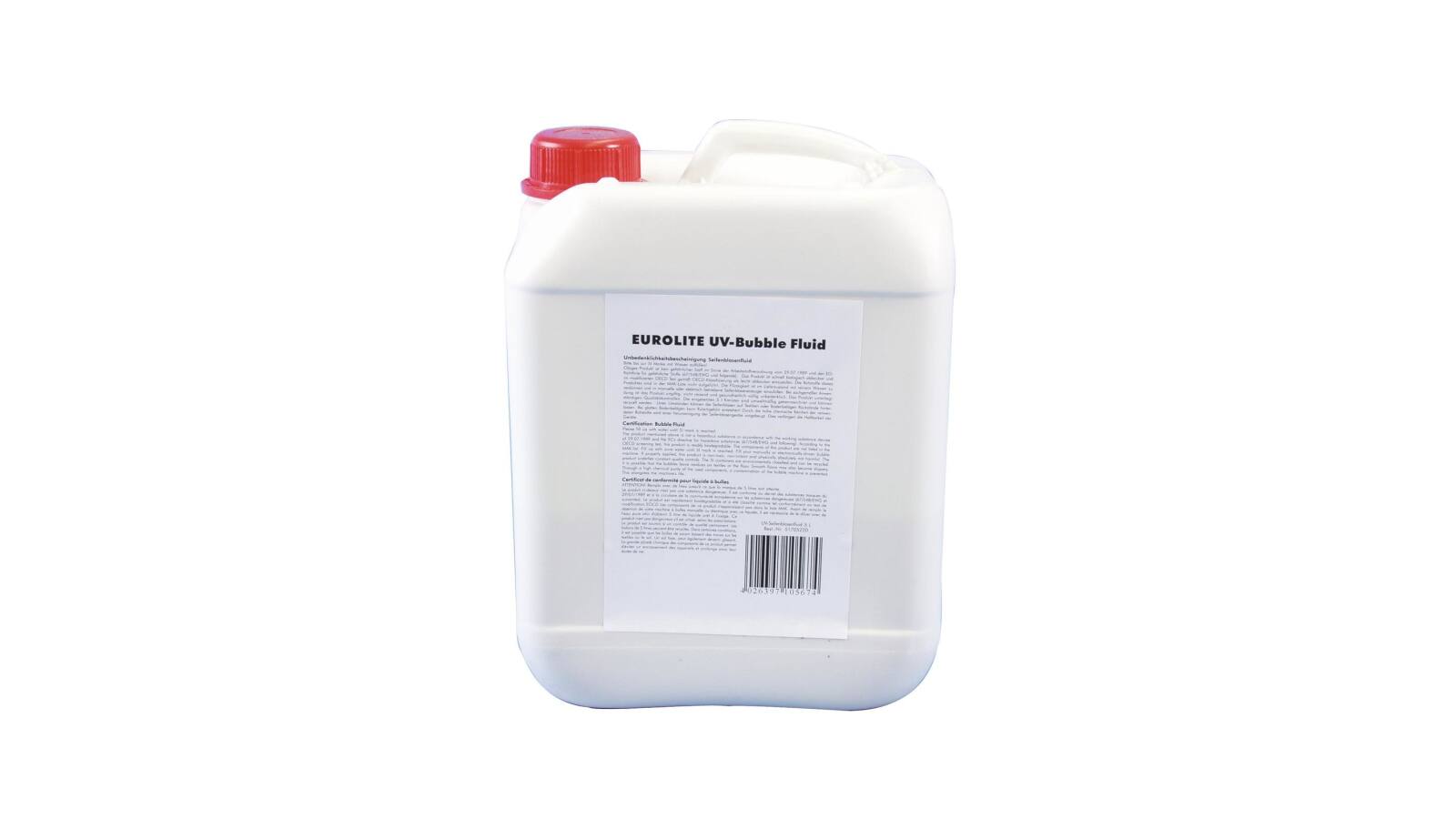 EUROLITE UV-Seifenblasenfluid 5l gelb EUROLITE UV-Seifenblasenfluid 5l gelb von Eurolite