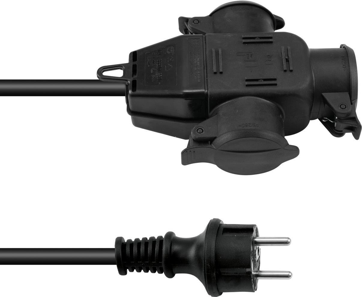EUROLITE Verlängerung 3x2,5 3m 3-fach (3024701D) von Eurolite