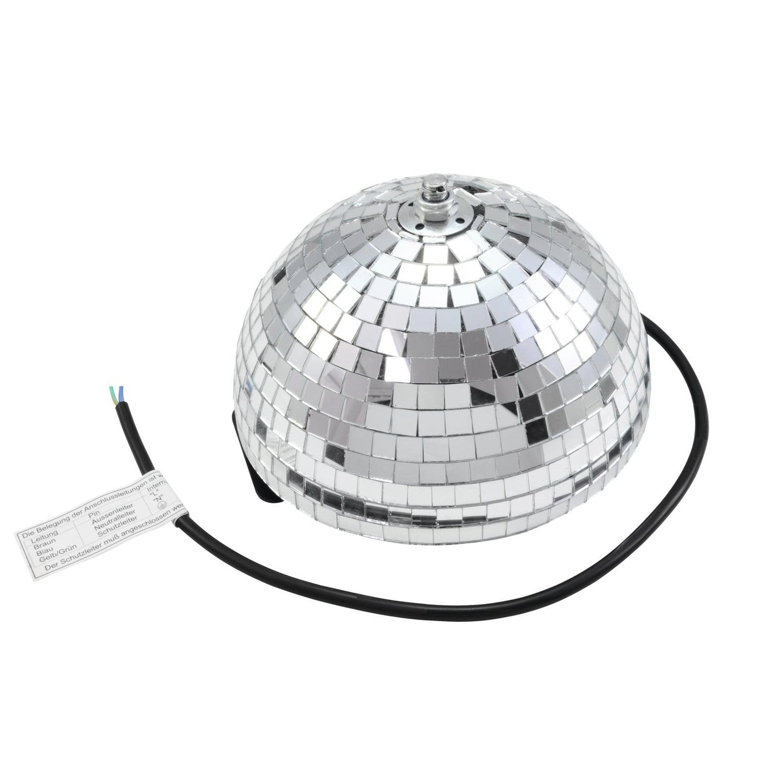 Eurolite 20cm Half Mirror Ball with Motor Eurolite 20cm Half Mirror Ball with Motor von Eurolite