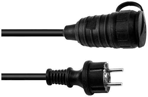 Eurolite 30245698 Strom Verlängerungskabel 16A Schwarz 15m H07RN-F 3G 1,5mm² von Eurolite