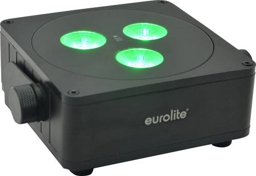Eurolite 41700020 AKKU IP Flat Light 3sw DMX LED-Effektstrahler Anzahl LEDs (Details):3 8W von Eurolite