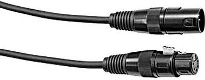 Eurolite 5 - Pol DMX Verbindungskabel [1x XLR-Stecker 5 polig - 1x XLR-Buchse 5 polig] 3 m (30227862) von Eurolite