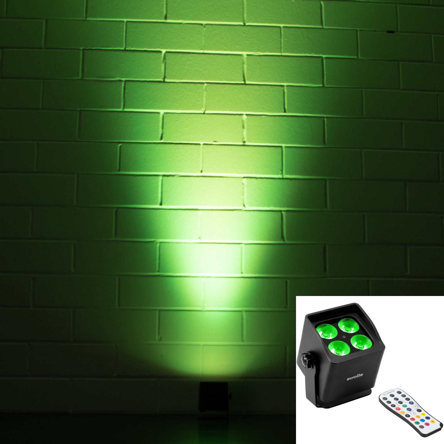 Eurolite AKKU Mini IP UP-4 QCL Spot MK2 IP65 Battery-Powered Spotlight Eurolite AKKU Mini IP UP-4 QCL Spot MK2 IP65 Battery-Powered Spotlight von Eurolite
