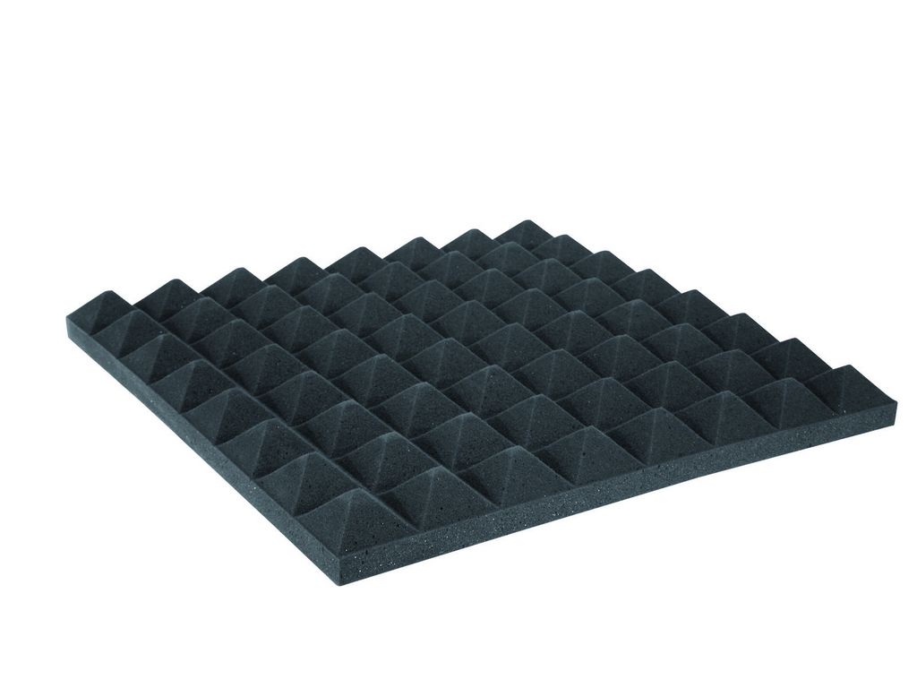 Eurolite Akustikschaumstoff Pyramide 50mm, 50x50cm von Eurolite