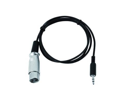 Eurolite DMX-Adapter OUT DMX Adapter [1x Klinkenstecker 3.5mm - 1x XLR-Buchse] 1.00m von Eurolite