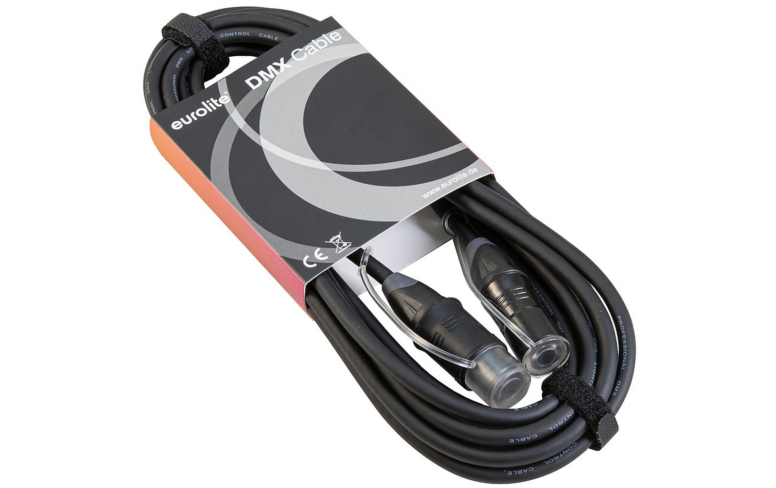 Eurolite DMX Kabel EC-1 IP65 3pol 15m sw von Eurolite