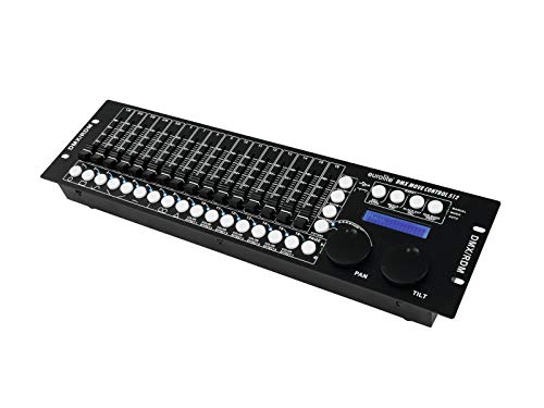 Eurolite DMX Move Controller 512 | Controller mit Farb- & Bewegungs-Effekten (28 Geräte, jeweils max. 18 Kanäle) von Eurolite