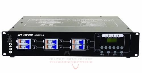 Eurolite DPX-610 DMX Dimmerpack Eurolite DPX-610 DMX Dimmerpack von Eurolite
