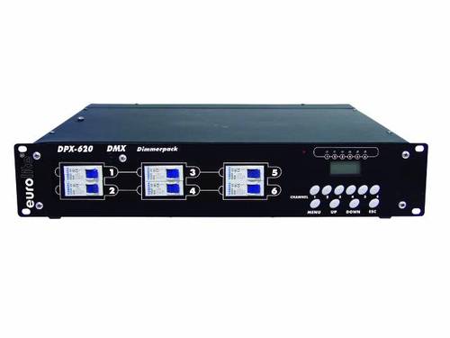 Eurolite DPX-620 DMX Dimmer 6-Kanal Eurolite DPX-620 DMX Dimmer 6-Kanal von Eurolite