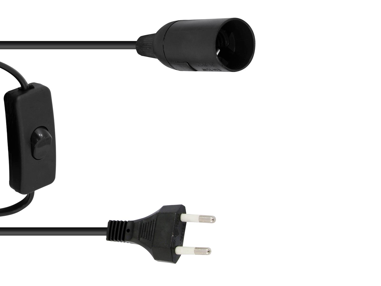 Eurolite E-27 Fassung Netzkabel Stecker Schalter Eurolite E-27 Fassung Netzkabel Stecker Schalter von Eurolite