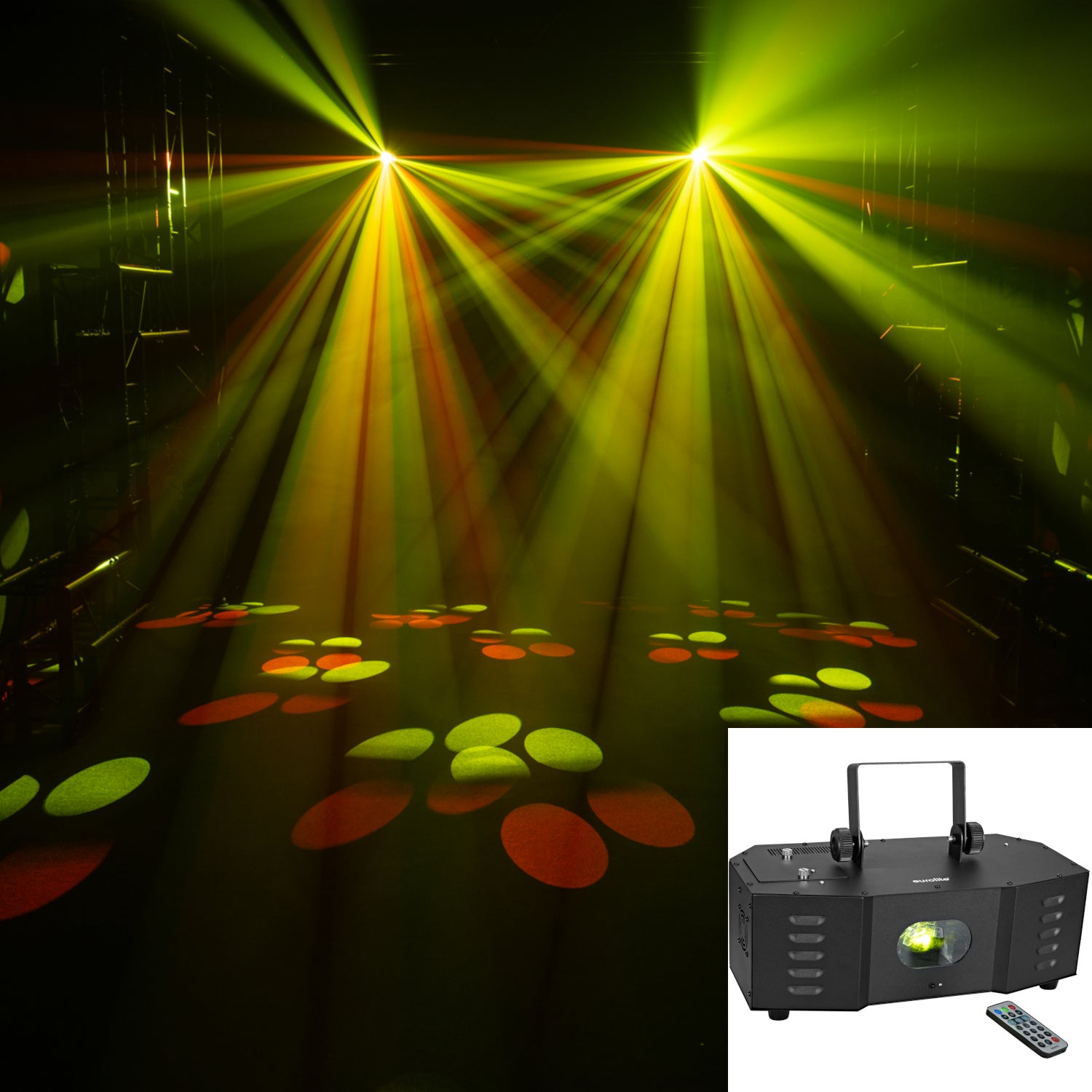 Eurolite GoFlow 100 Gobo Flower Light Effect Eurolite GoFlow 100 Gobo Flower Light Effect von Eurolite