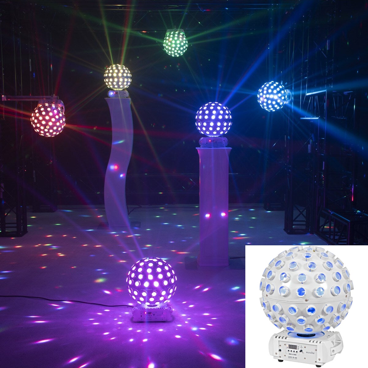 Eurolite LED B-40 Laser Beam Effect (White) von Eurolite