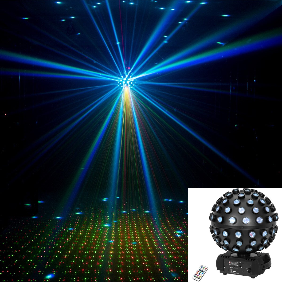 Eurolite LED B-40 Laser Beam Effect Eurolite LED B-40 Laser Beam Effect von Eurolite