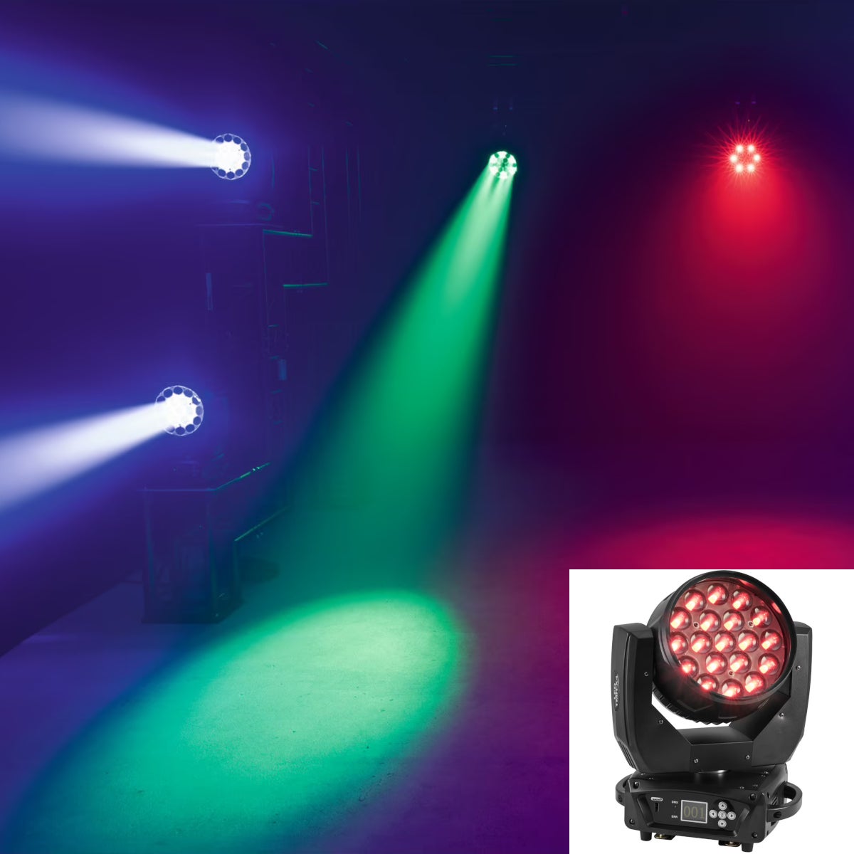 Eurolite LED TMH-X4 Moving Head Wash Zoom von Eurolite