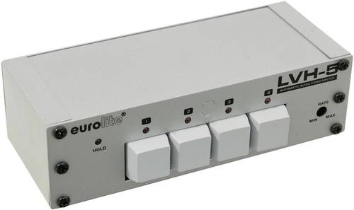 Eurolite LVH-5 BNC-Umschalter LED-Anzeige, Metallgehäuse Eurolite LVH-5 BNC-Umschalter LED-Anzeige, Metallgehäuse von Eurolite