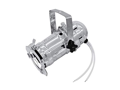 Eurolite PAR-16 Spot MR-16 silber | Par-16-Gehäuse mit GX 5,3 Sockel für 12-Volt-MR-16-Leuchtmittel von Eurolite