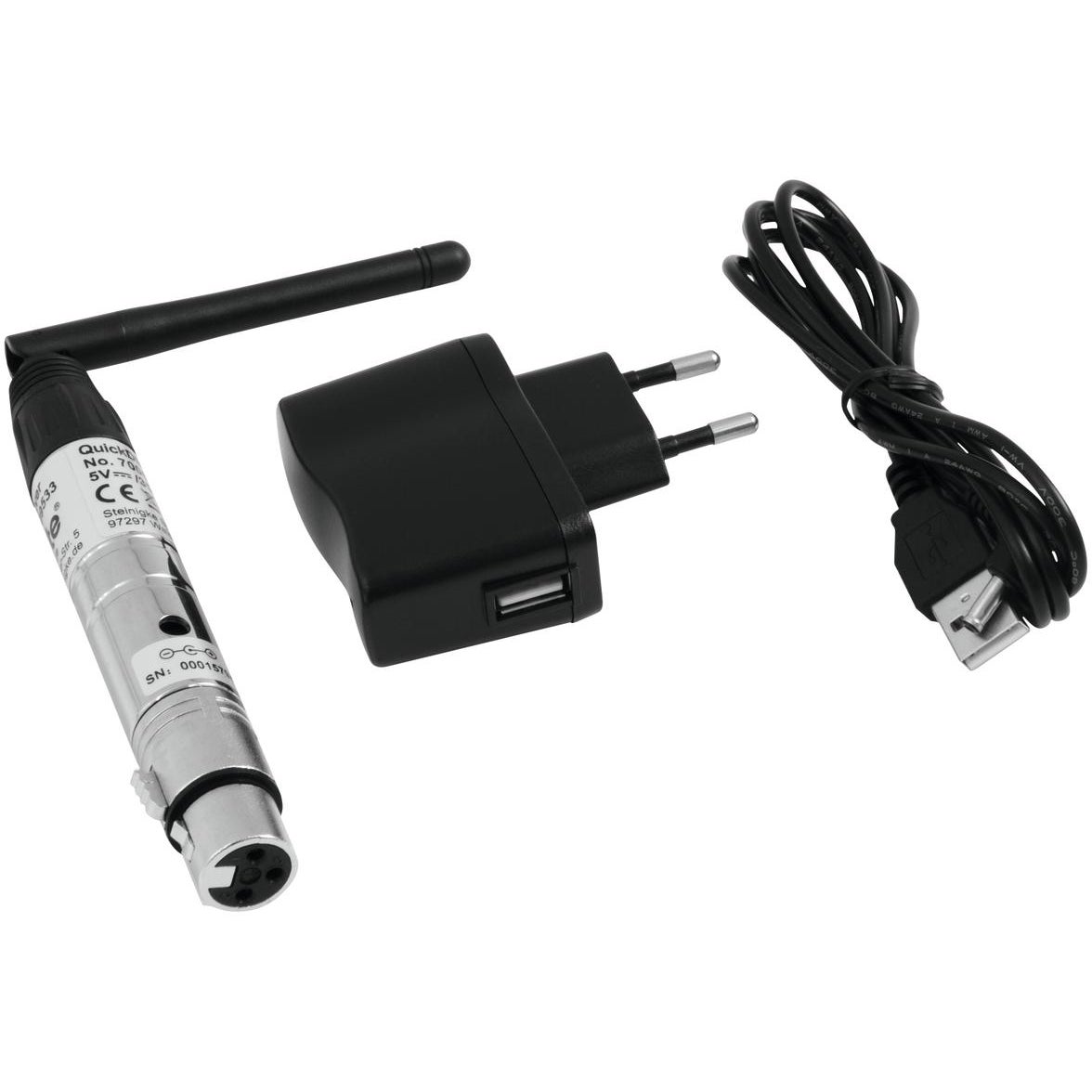 Eurolite QuickDMX Wireless Receiver 2.4 GHz Eurolite QuickDMX Wireless Receiver 2.4 GHz von Eurolite
