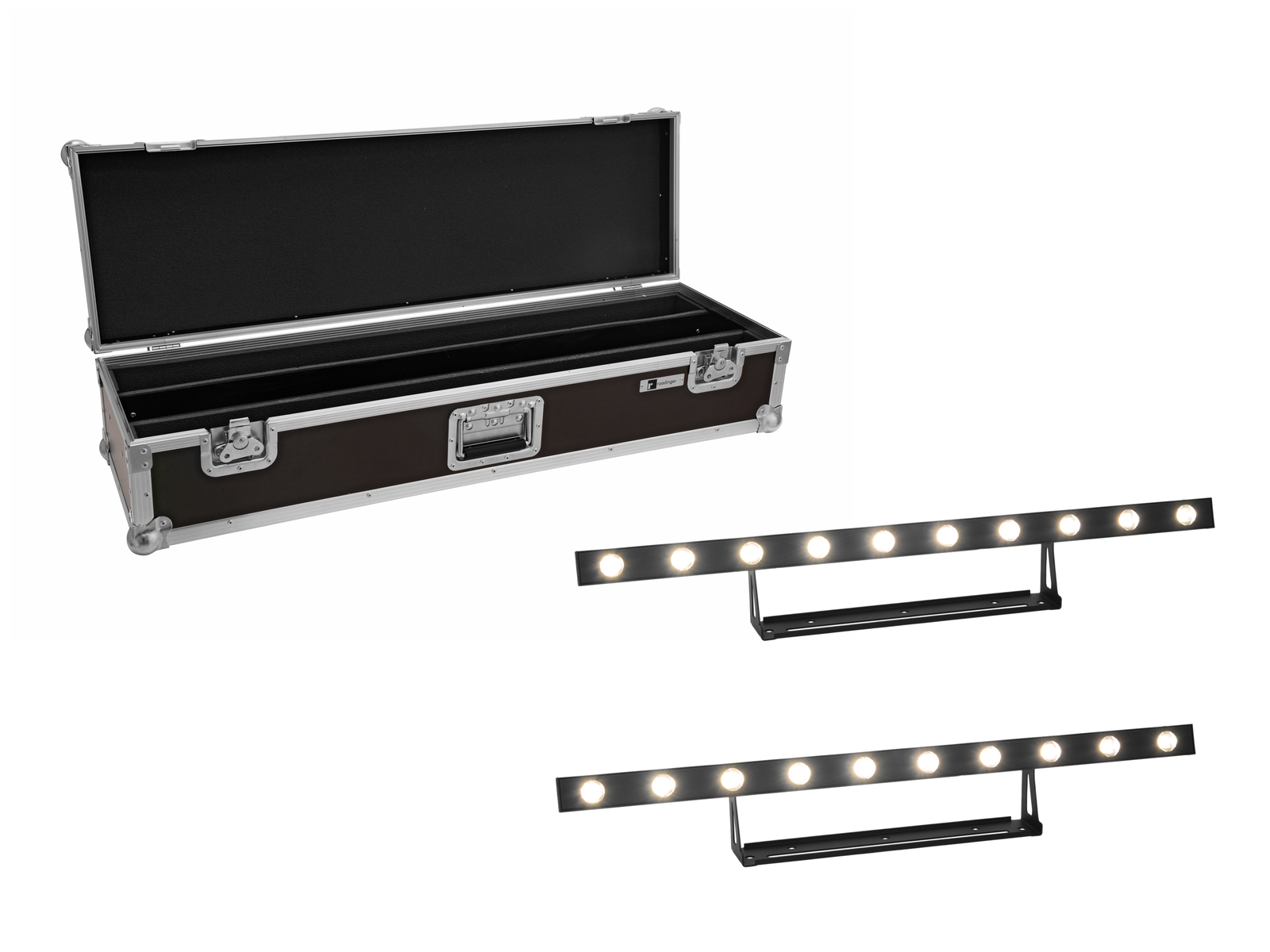 Eurolite Set 2x LED STP-10 Sunbar 3200K 10x5W Lichtleiste + Case von Eurolite