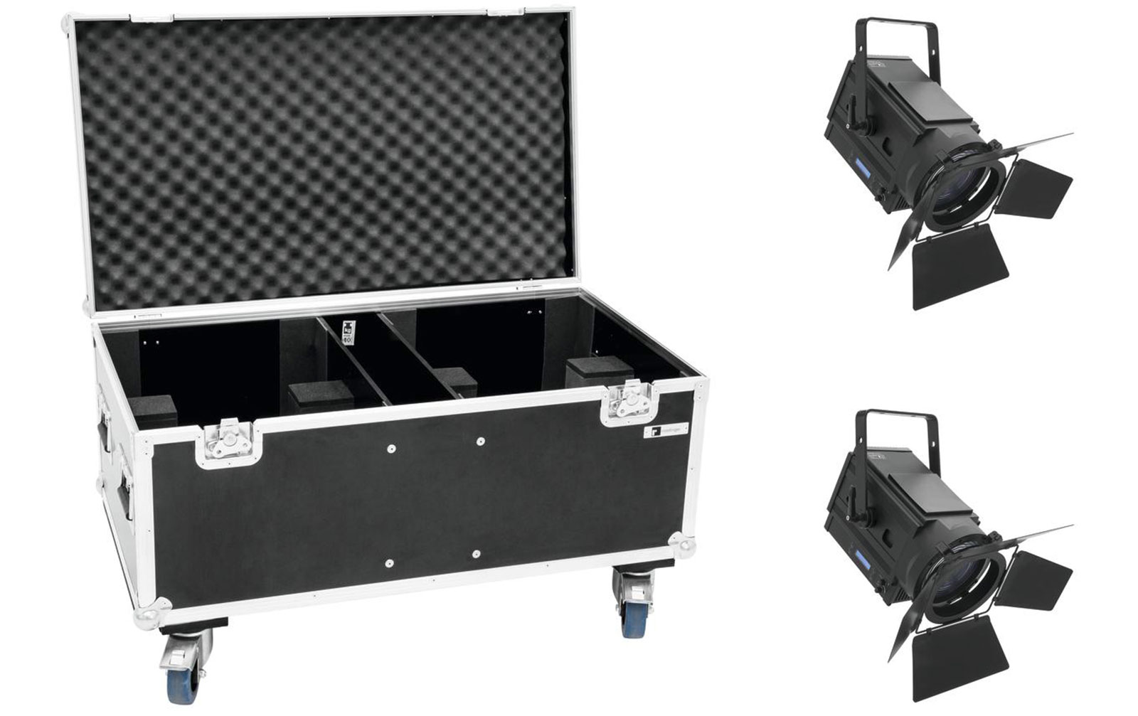 Eurolite Set 2x LED THA-250F + Case von Eurolite