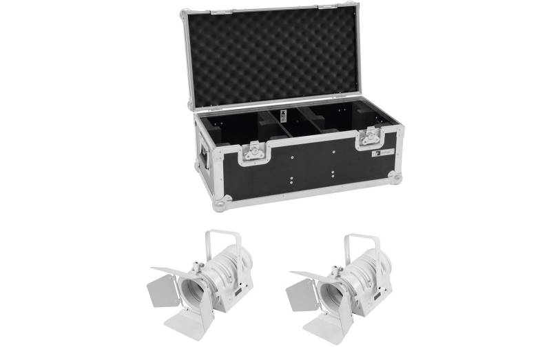 Eurolite Set 2x LED THA-40PC ws + Case von Eurolite