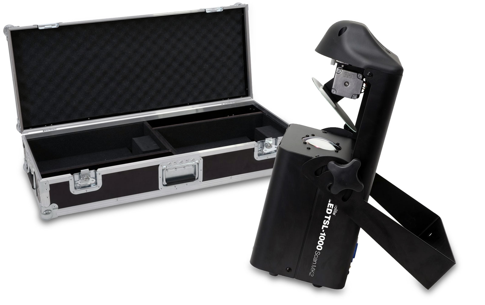 Eurolite Set 2x LED TSL-1000 Scan MK2 + Case mit Trolleyfunktion Eurolite Set 2x LED TSL-1000 Scan MK2 + Case mit Trolleyfunktion von Eurolite