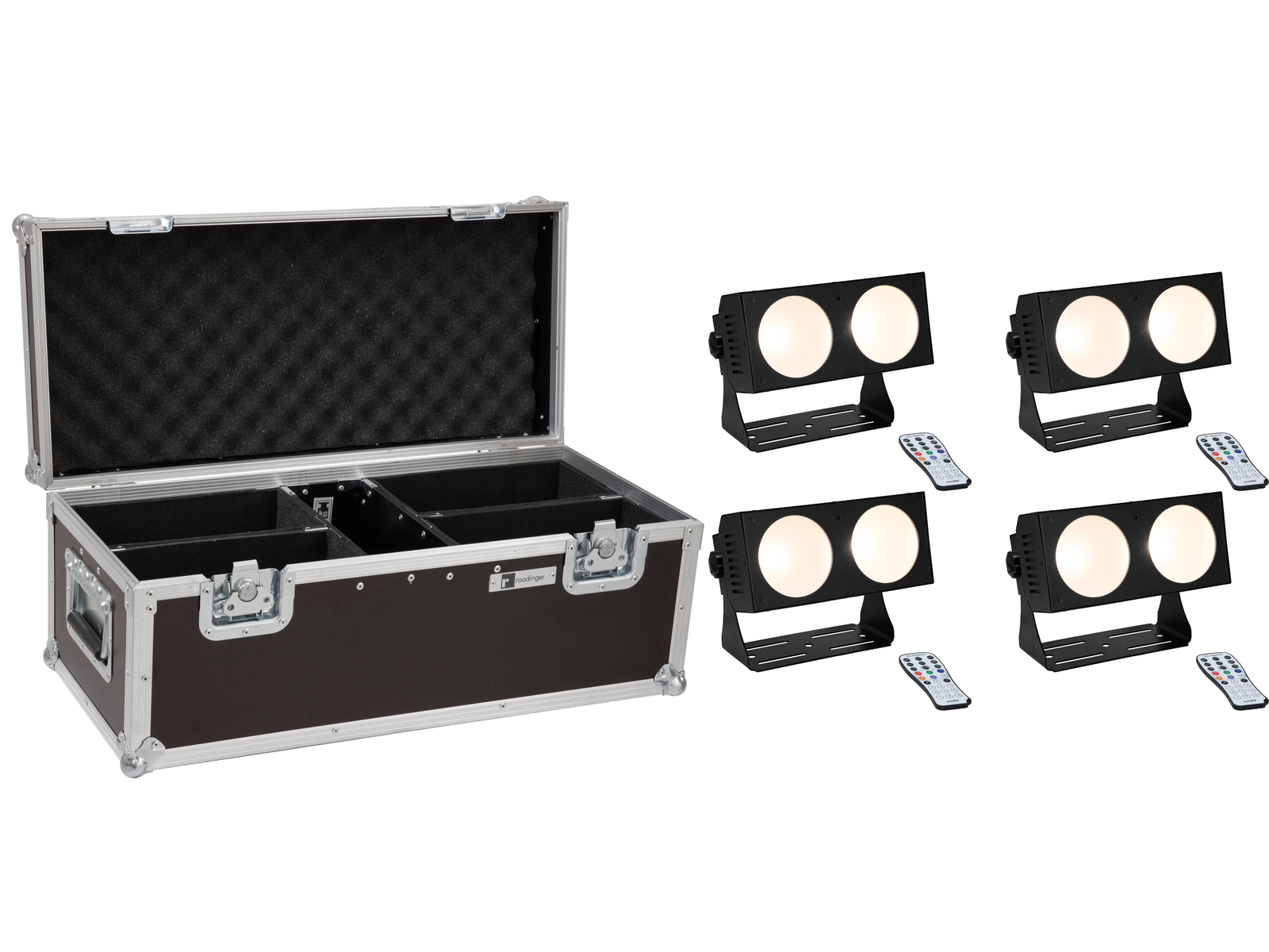 Eurolite Set 4x LED CBB-2 COB WW Leiste + Case von Eurolite