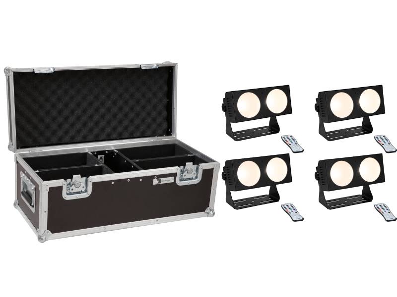 Eurolite Set 4x LED CBB-2 COB WW Leiste + Case von Eurolite