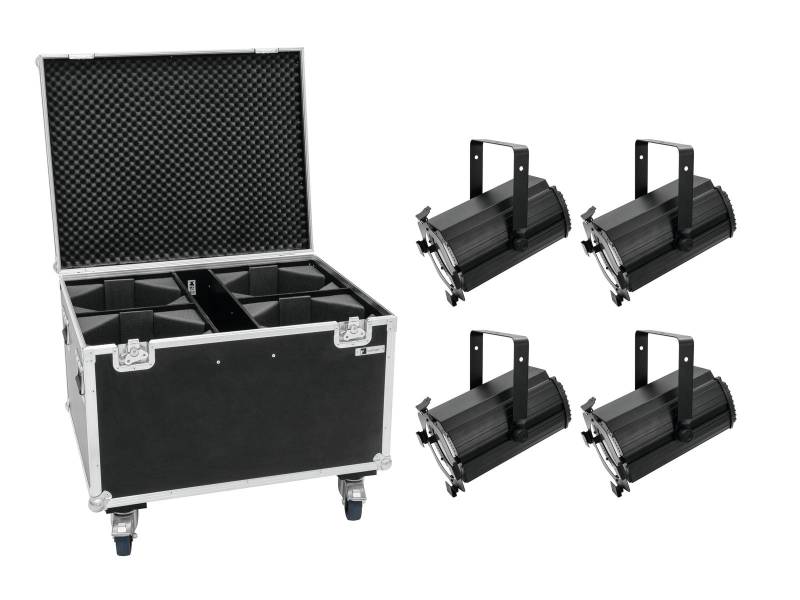 Eurolite Set 4x LED THA-120PC Theater-Spot + Case von Eurolite