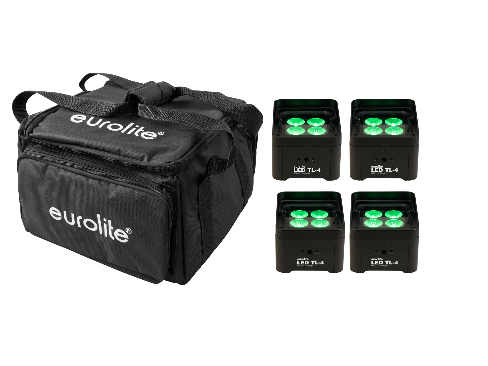 Eurolite Set 4x LED TL-4 Trusslight + Softbag von Eurolite