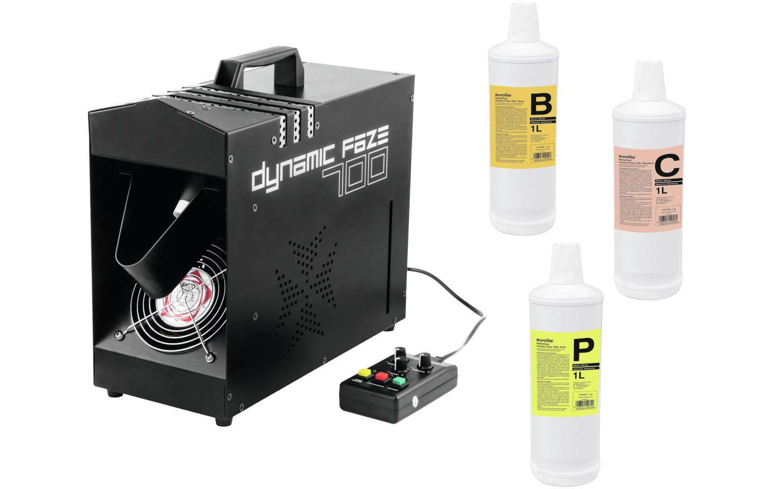 Eurolite Set Dynamic Faze 700 + Fluide Eurolite Set Dynamic Faze 700 + Fluide von Eurolite