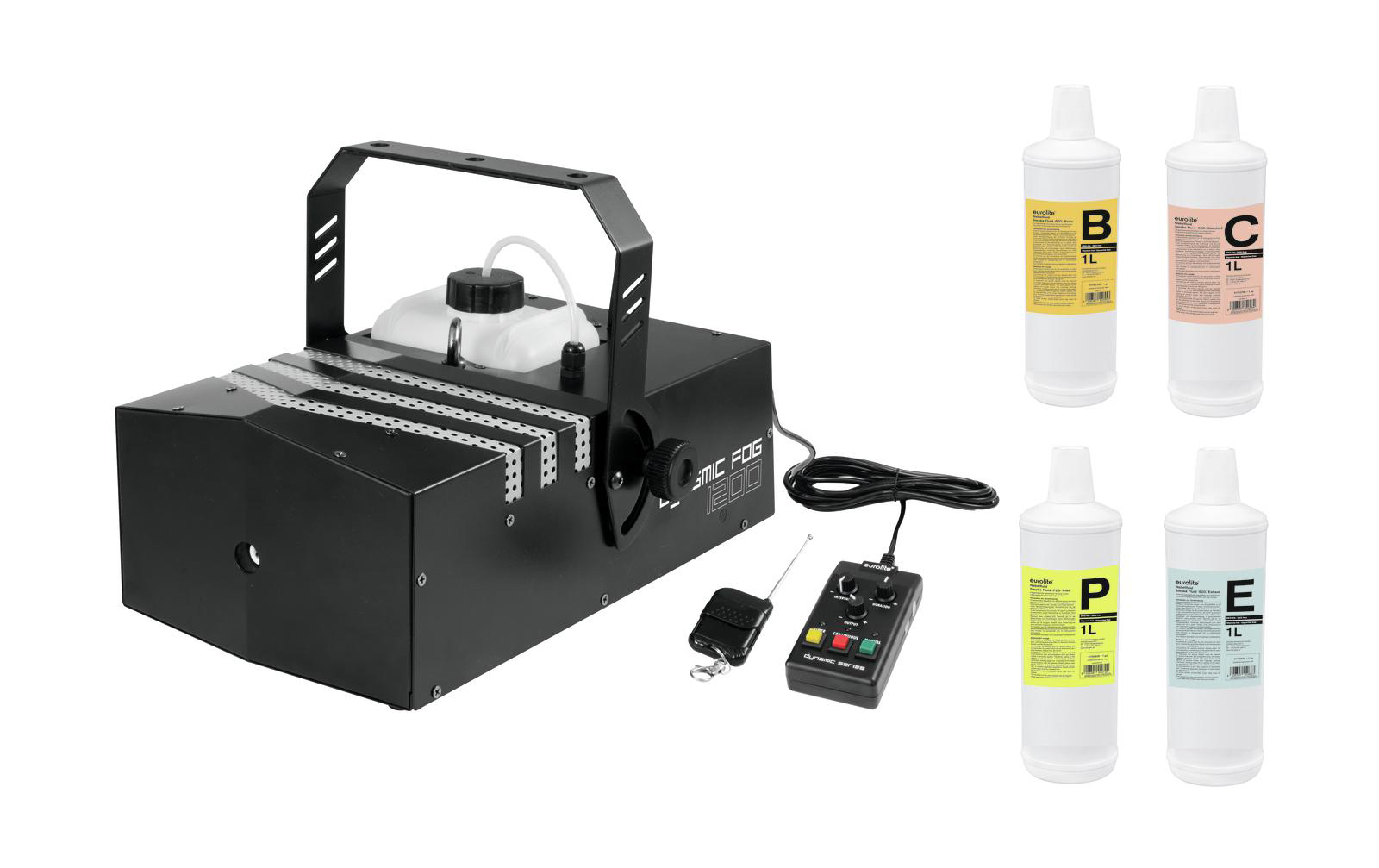 Eurolite Set Dynamic Fog 1200 + Fluide Eurolite Set Dynamic Fog 1200 + Fluide von Eurolite