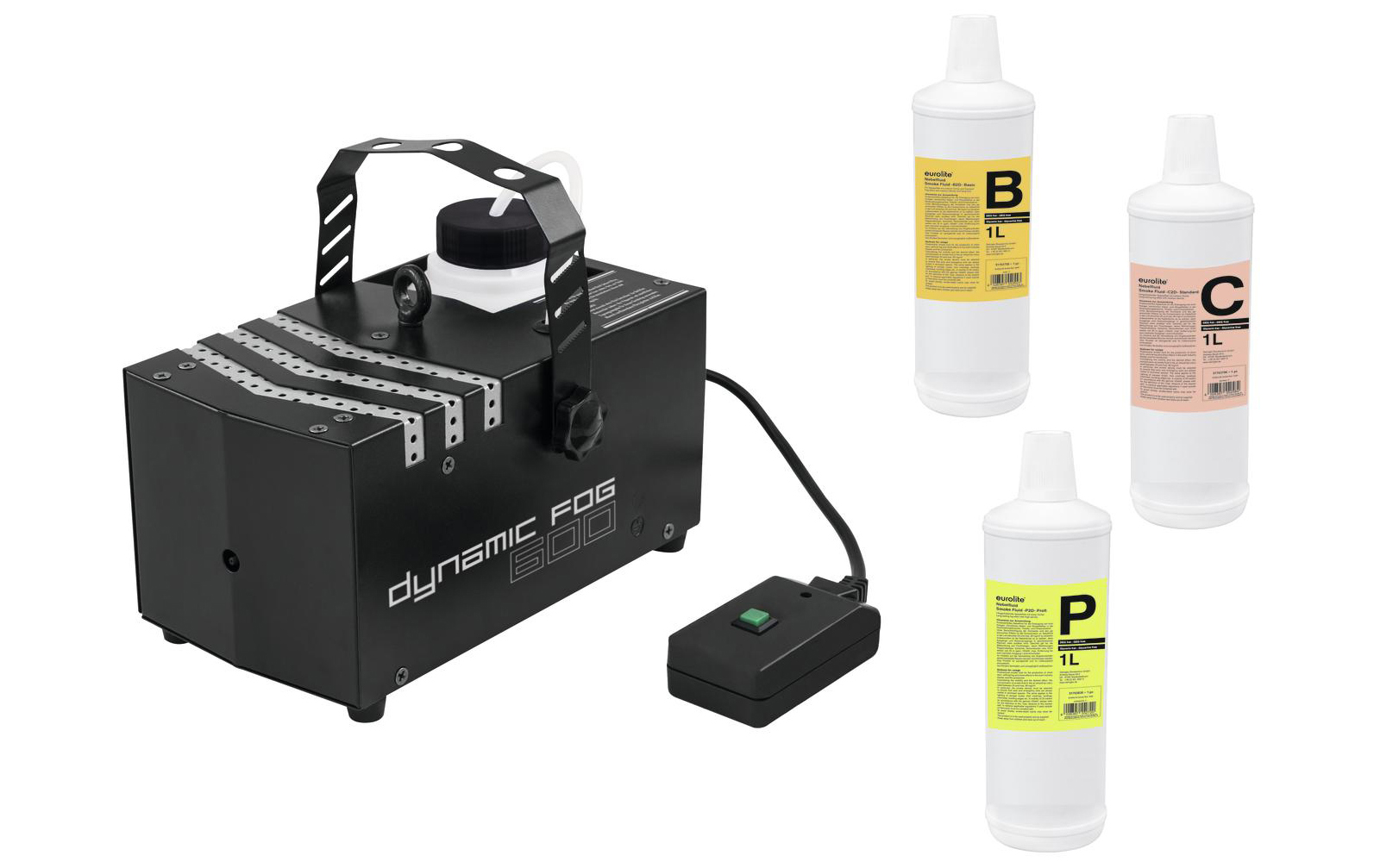 Eurolite Set Dynamic Fog 600 + Fluide Eurolite Set Dynamic Fog 600 + Fluide von Eurolite